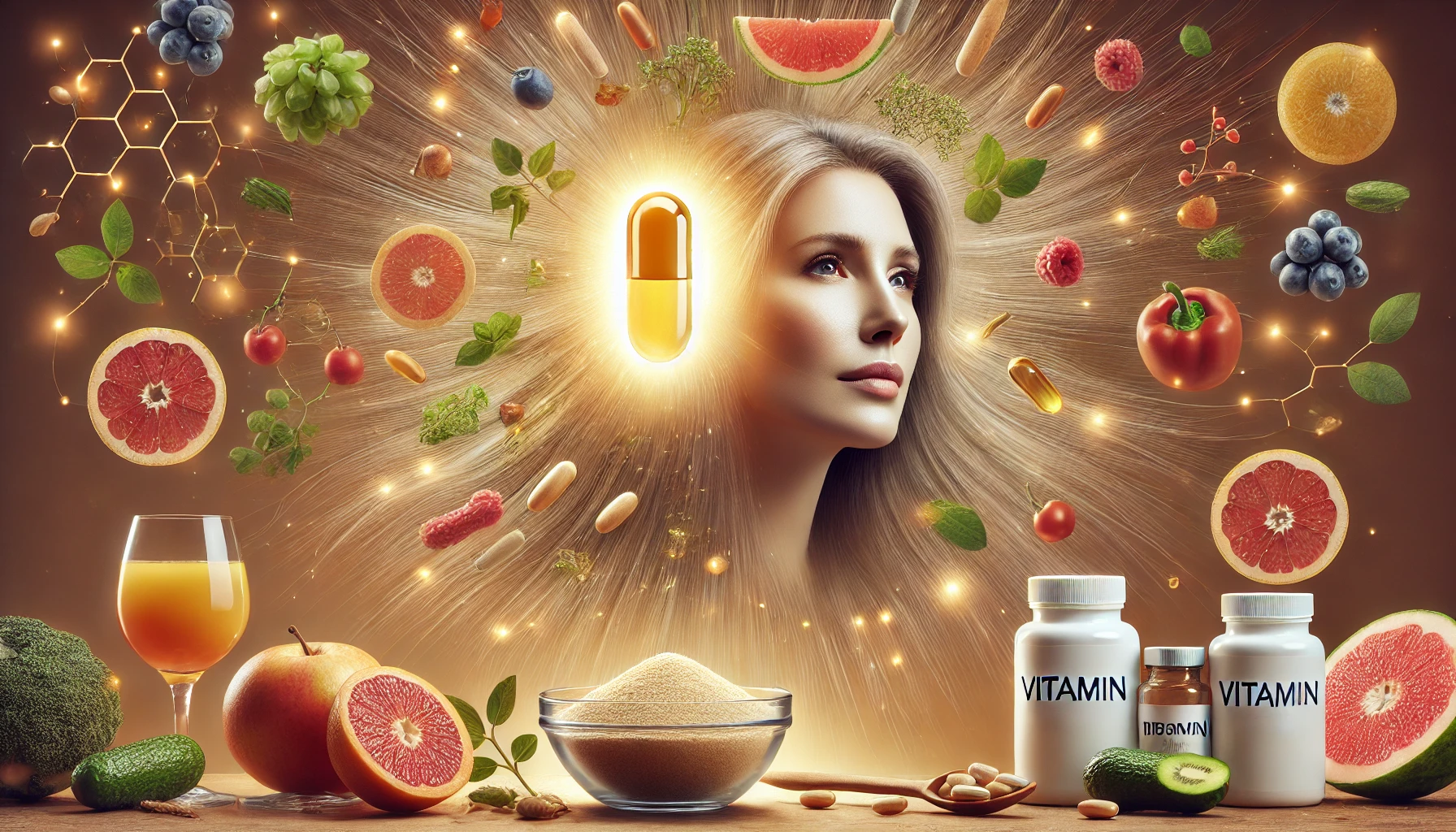 导致脱发的维生素：原因、症状及解决方案